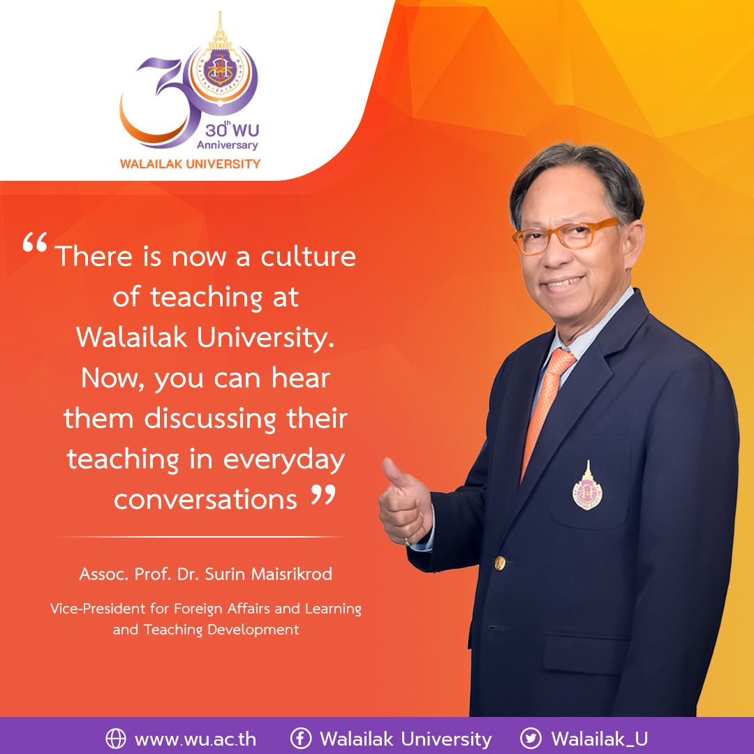 Walailak University Announced by Advance Higher Education (Advance HE) as a Success of the CLTHE and Fellowship Program