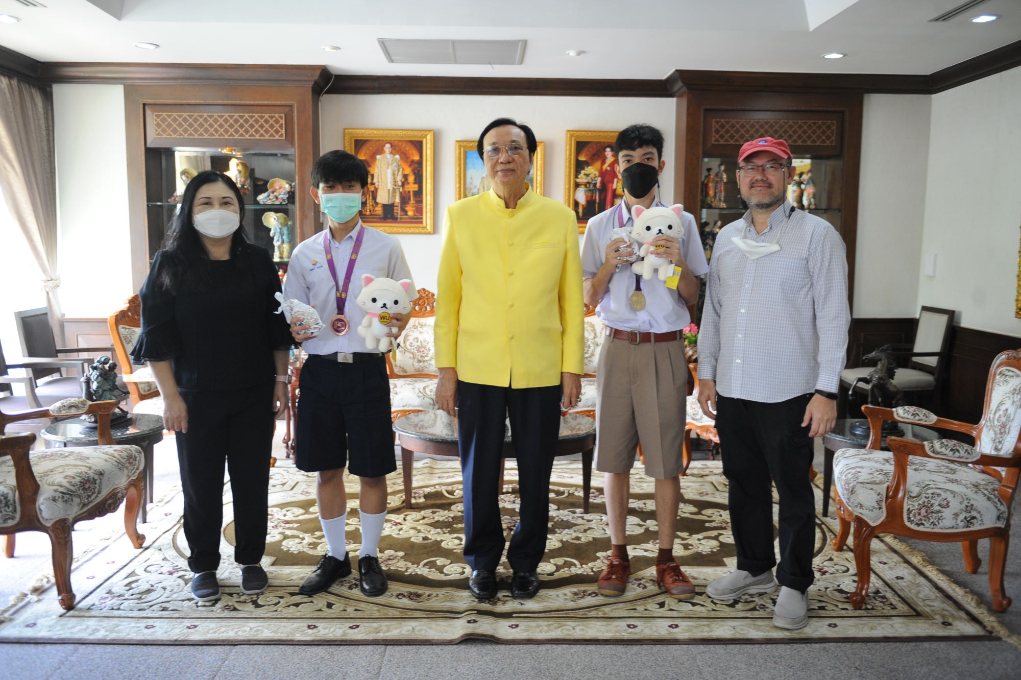 Walailak University OPAS Informatics center's representatives awarded Gold Medal, the South’s Top Scorer Award and Bronze Medal in the 18th Thailand Olympiad in Informatics 2022