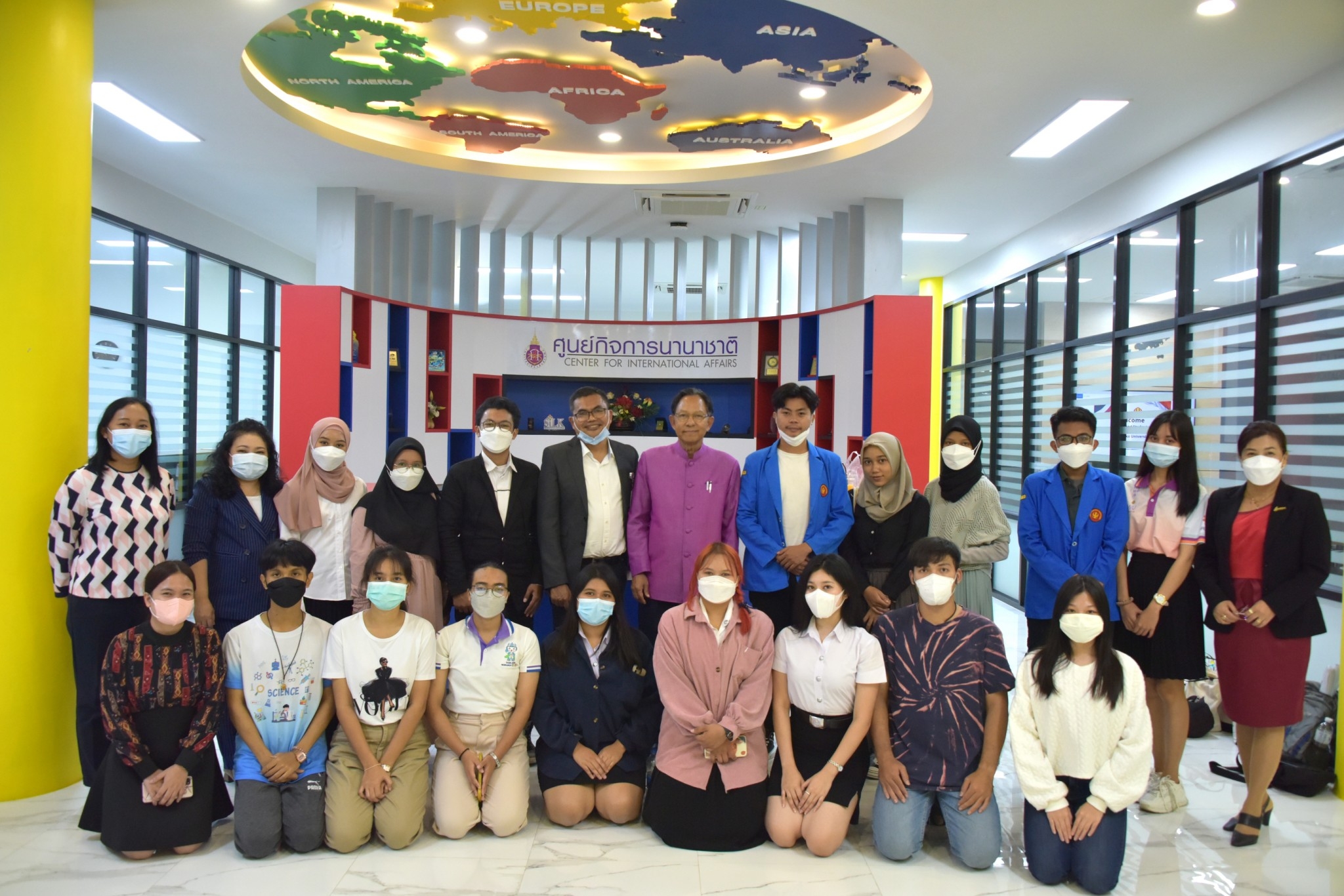  Walailak University welcomes the visiting  team from Tadulako University, partner university from Indonesia