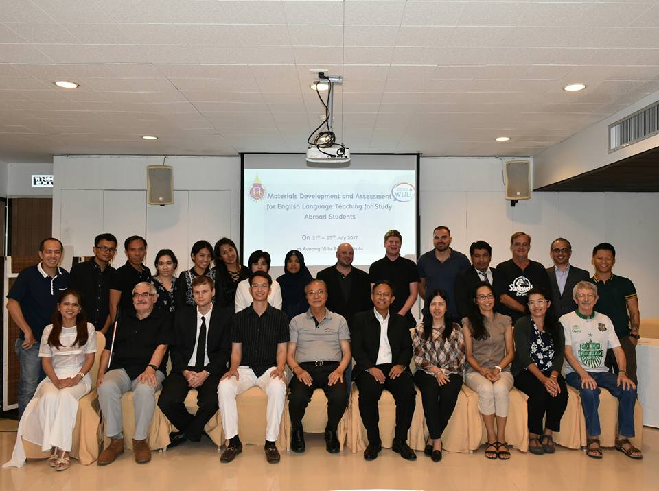Walailak University Language Institute (WULI) Held the Seminar on Material Development and Assessment for English Language Teaching for Study Abroad Students